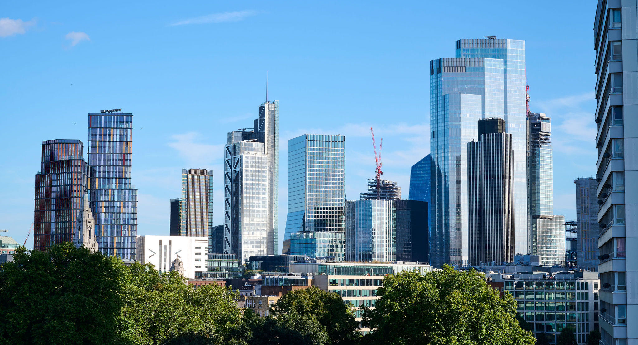 Photo of skyscrapers