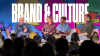 Panel discussion on event stage